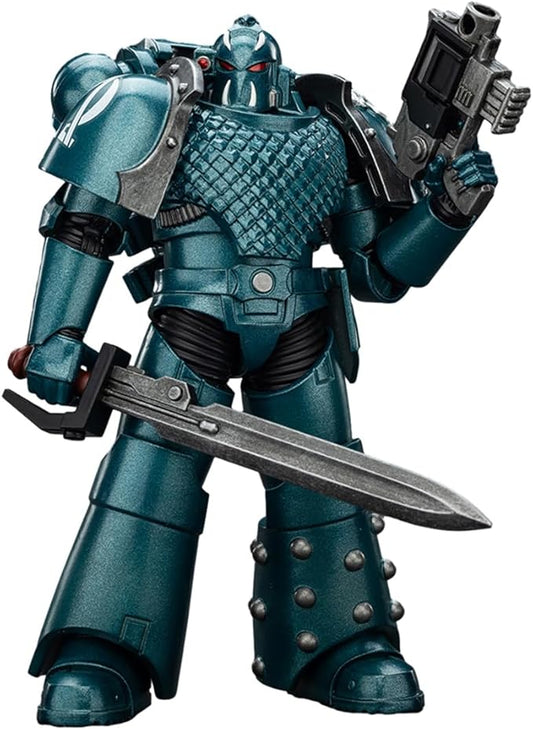 JOYTOY Warhammer The Horus Heresy Alpha Legion Headhunter Prime - 1:18 Scale 4.72in Action Figure Mecha Joy Toy Collection Model