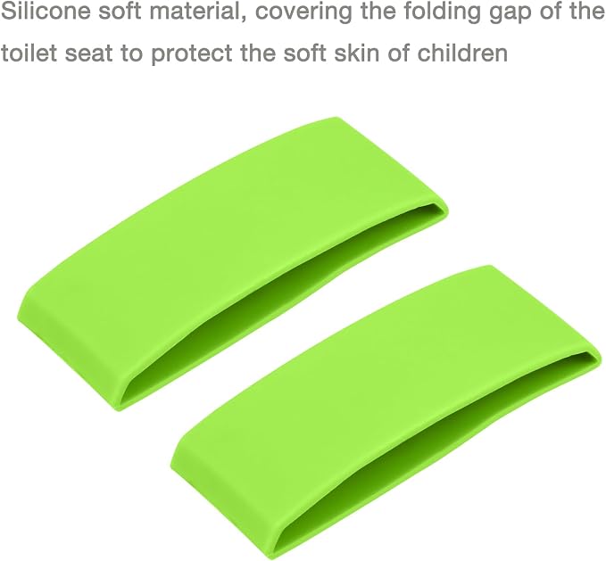 PandaEar Toilet Seat Cover | Folding Travel Toilet Seat for Children and Potty Training | Portable Silicone Toilet Seat for Toddlers, Boys & Girls with Non-Slip Silicone Pads