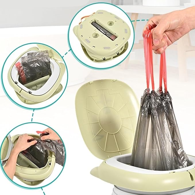 Collapsible Toilet, Toddler Travel Portable Potty, Toddler Training Seat with Carrying Handle, Girls and Boys Portable Potty