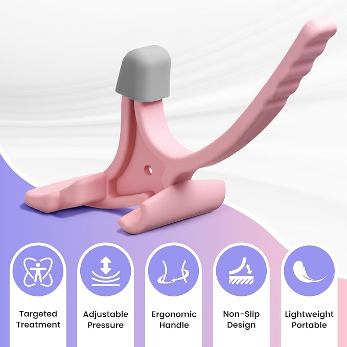 Hip Muscle Release Hook: Psoas Massage Tool - Myofascial Trigger Point Relief Device for Piriformis & Iliacus
