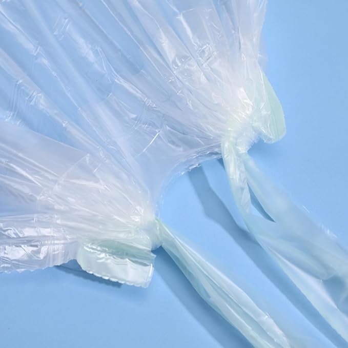 Toyvian 50pcs Portable Disposable Travel Potty Liners for Boy Girl Leakproof Toilet Seat Bin Bags for Easy Potty Training at