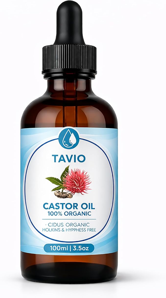 Tavio Castor Oil Pack Wrap Kit - Celara Reusable Organic Cotton Flannel Wrap for Body Comfort & Relaxation, Adjustable Wellness Pack for Stomach, Neck, Knee & Back, Hot or Cold Compress Compatible (1)