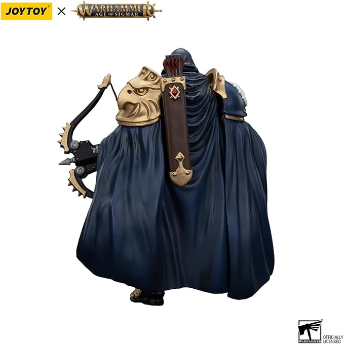 JOYTOY Warhammer 1/18 Action Figure Age of Sigmar Stormcast Eternals The Blacktalons Shakana Goldenblade 4.9in Mecha Joy Toy Collection Model