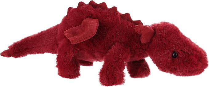 Apricot Lamb Plum Lying Dragon Stuffed Animals for Kids, Soft Cute Plush Toys for Baby Girl and Boy, 11 Inches