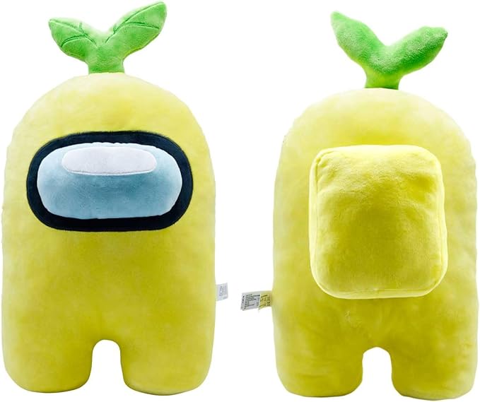 Among Us Mega 12″ Plush Yellow (Sprout) – Officially Licensed Oversized Kids & Collector Plush Toy
