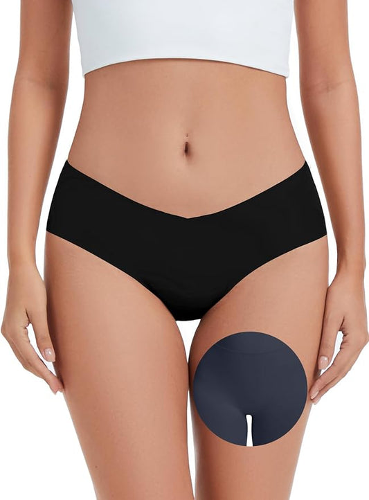 Camel Toe Underwear for Women Seamless Underwear No Show Camel Toe Concealer Invisible Workout Gym Yoga Panties