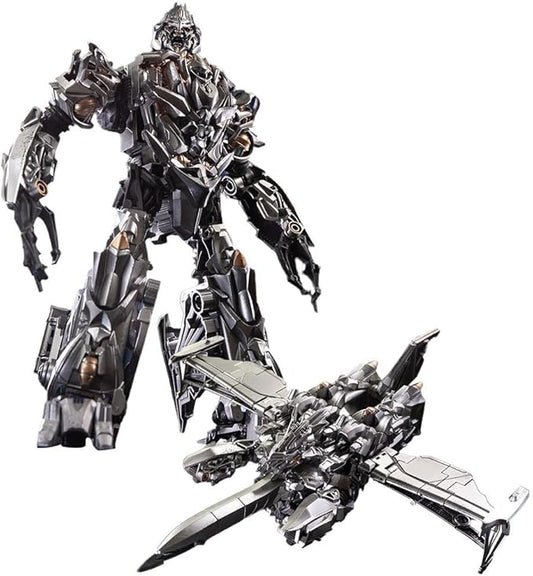 Deformation Action Figure Toy, Portable Car Model Alloy Deformed Robot Toy Gift for Kids Boys and Girls (8.07 inches)