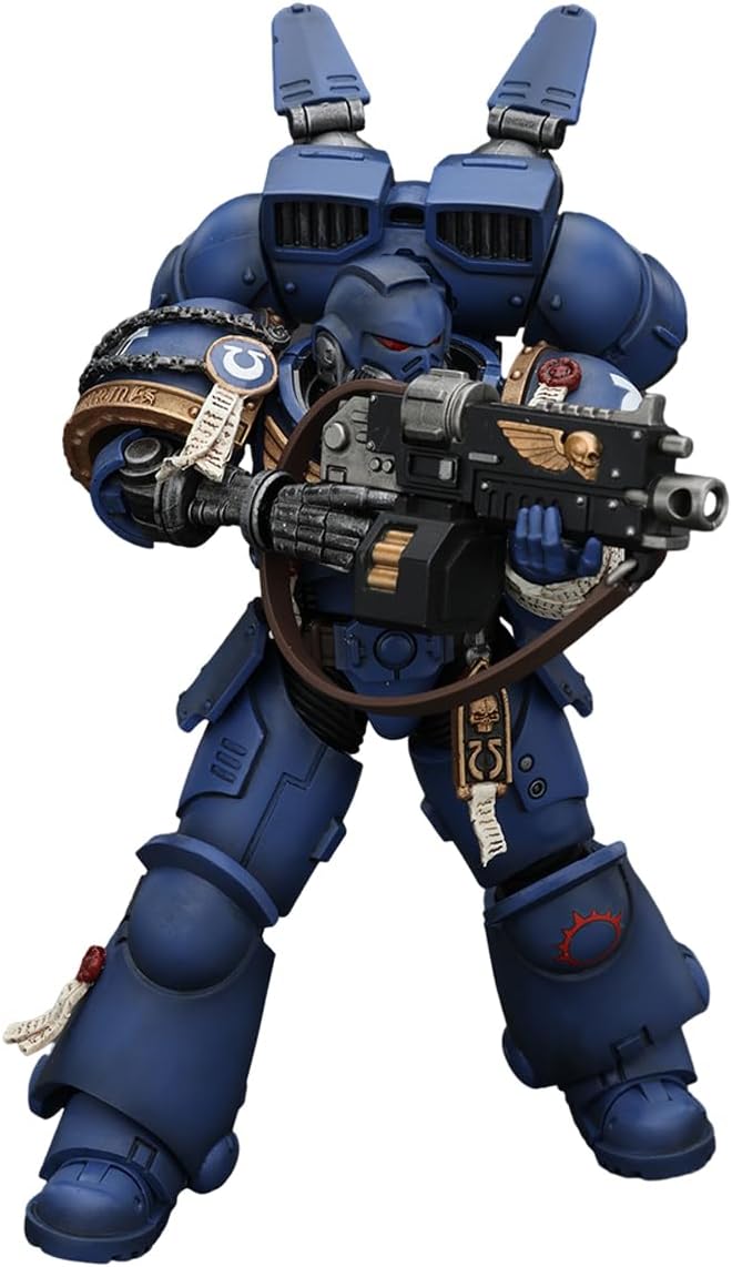 JOYTOY 1/18 Action Figure Warhammer 40,000 Ultramarines Brother Chairon Collection Model Birthday Gifts JT00072
