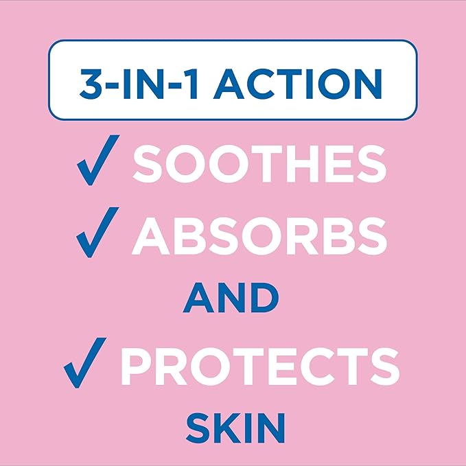 Caldesene Medicated Protecting Body Powder with Zinc Oxide and Cornstarch,Talc-Free Baby Powder Soothes & Protects,5 Oz.,(Pack of 2)