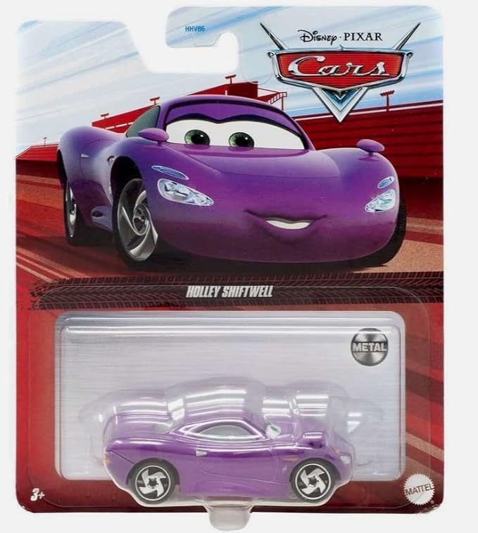 Hot Wheels Monster Trucks Pixar Cars Holley Shiftwell, Metal Series 1:55 Scale