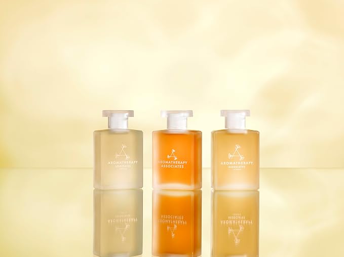 Aromatherapy Associates Revive Morning Bath and Shower Oil – Hydrating Oil with 3 Essential Oils to Refresh Mind, Body, and Spirit (1.86 oz)