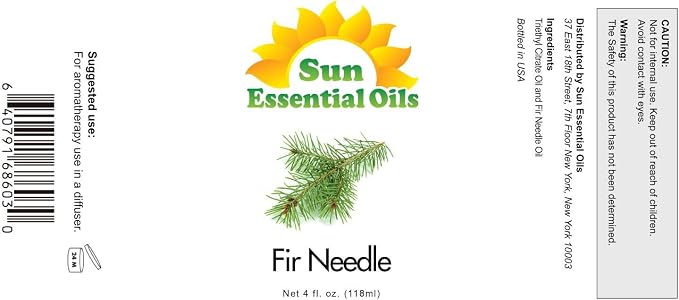 Fir Needle (Large 4 Ounce) Best Essential Oil