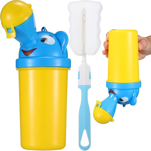 Gadpiparty Portable Urine Bucket for Kids Compact Travel Potty for Boys and Girls Lightweight Toddler Travel Urinal for Car Trips Camping Outdoor Use 8.66X4.72X2.55 Inches