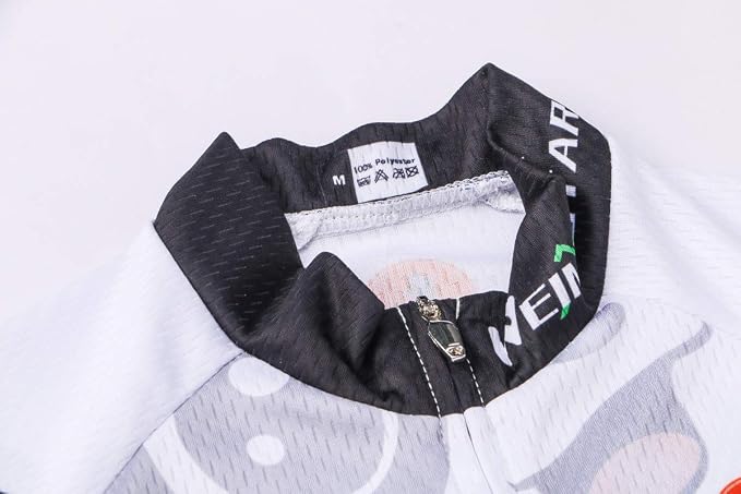 Hotlion Kids Cycling Jersey Set Short Sleeve Boys Mountain Bike Shirt Girls Cartoon Bicycle Tops Childs for Riding Biking