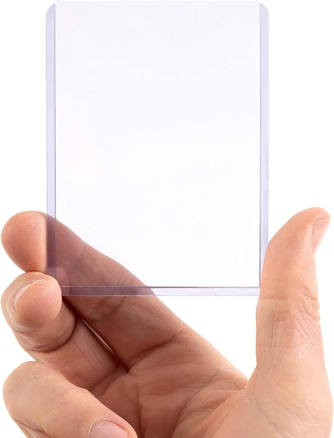 Vault X Toploaders 100pt (25 Pack), 3" x 4" Seamless Clear Rigid Card Holders for Trading Cards TCG