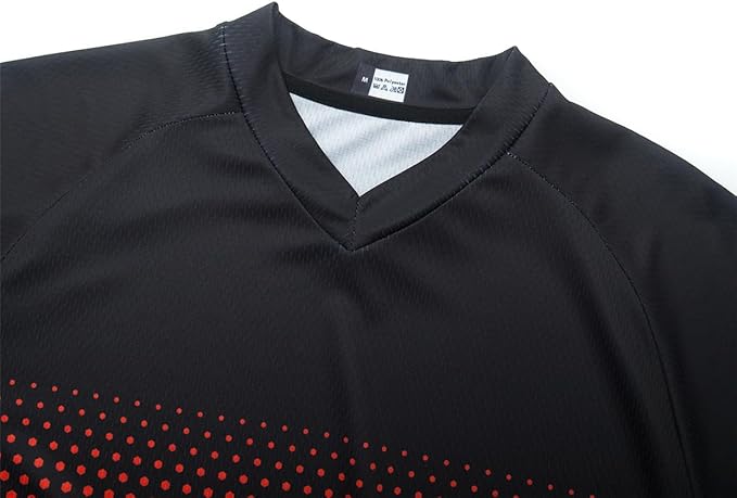 Dirt Bike Jersey for Youth, Kids Mountain Bicycle Shirt Long Sleeve Children Downhill Jerseys for Motorcycle Motocross