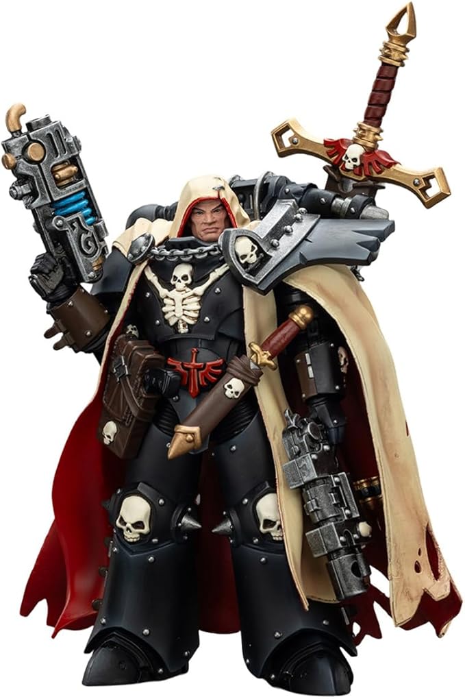 JOYTOY Warhammer 40,000 The Horus Heresy 1/18 Action Figure Chaos Space Marines Cypher, Lord of The Fallen Collection Model Birthday Gifts
