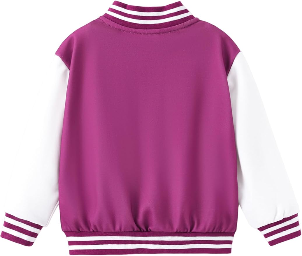 Disney Minnie Mickey Stitch Princess Frozen Marvel Jacket Lightweight Coat Button up Color Block Sweatshirt Sizes 2-14 Years