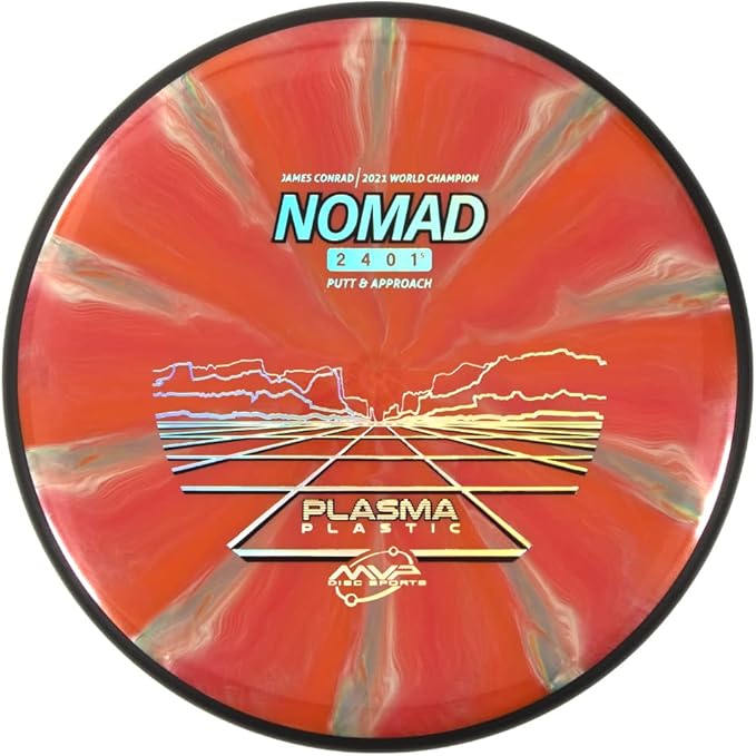 MVP Disc Sports Plasma Nomad James Conrad Edition Disc Golf Putter (Colors May Vary)