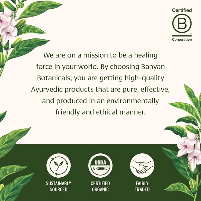 Banyan Botanicals Organic Unrefined Sesame Oil – Rich & Warming Ayurvedic Massage Oil for Body & Scalp – Traditional Abhyanga Oil for Deep Tissue Grounding & Recovery – 16 oz – USDA Organic