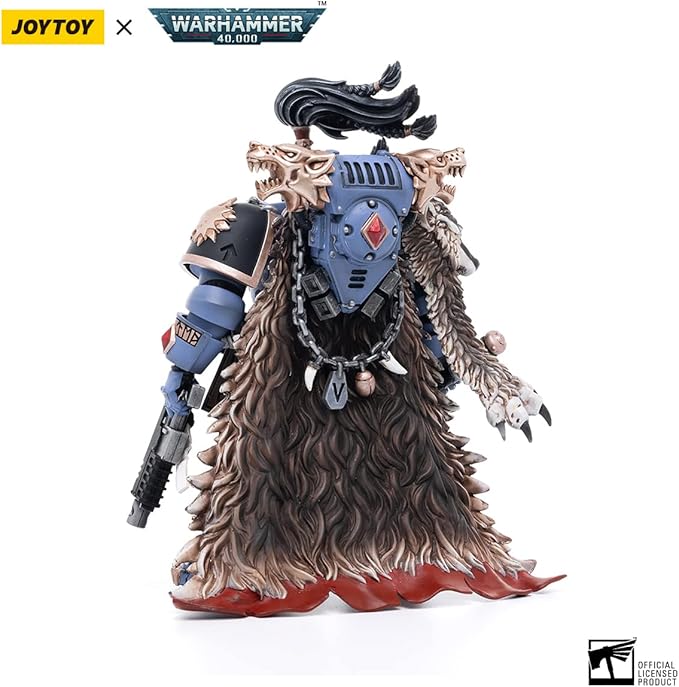 Joytoy Warhammer 40K Mecha 1/18 Action Figures Joytoy Figure Model Space Wolves Ragnar Blackmane
