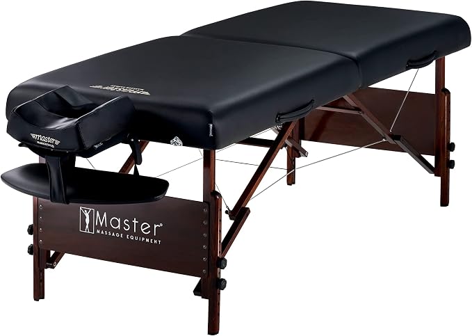 Master Massage 30" Del Ray Count, Standard with Ambient Lighting System, Black
