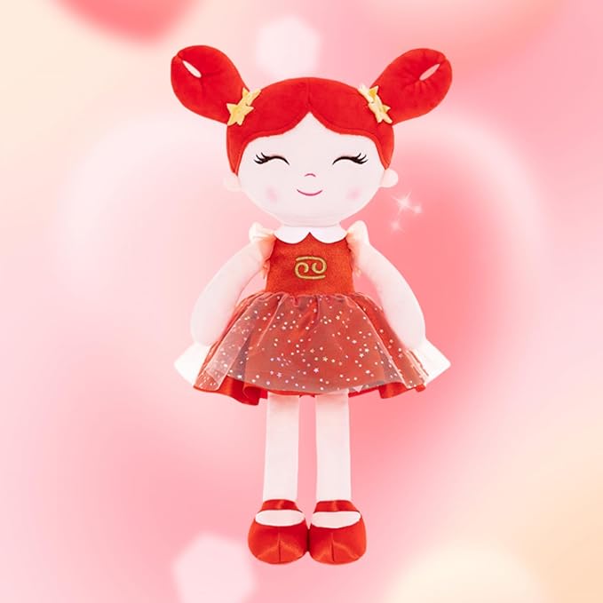 Birthday Gifts Baby Girl Gifts Plush Baby Dolls Constellations Cancer Doll Birthday Gift 17 inches Canceri