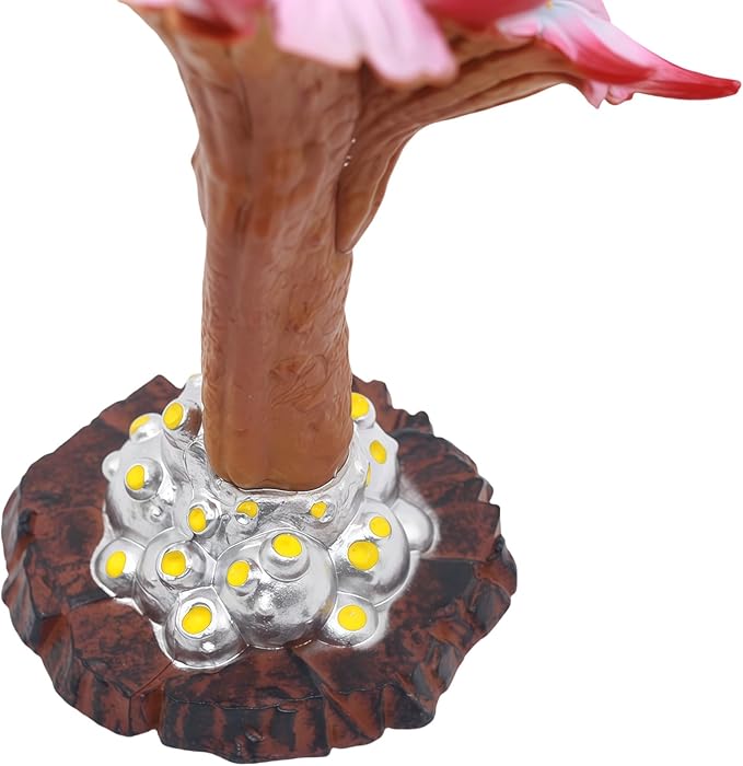 Gemini&Genius Plant Action Figure Toys for Kids Ancient Flower Figure Prehistoric Plant Decor for Home/Office/Garden