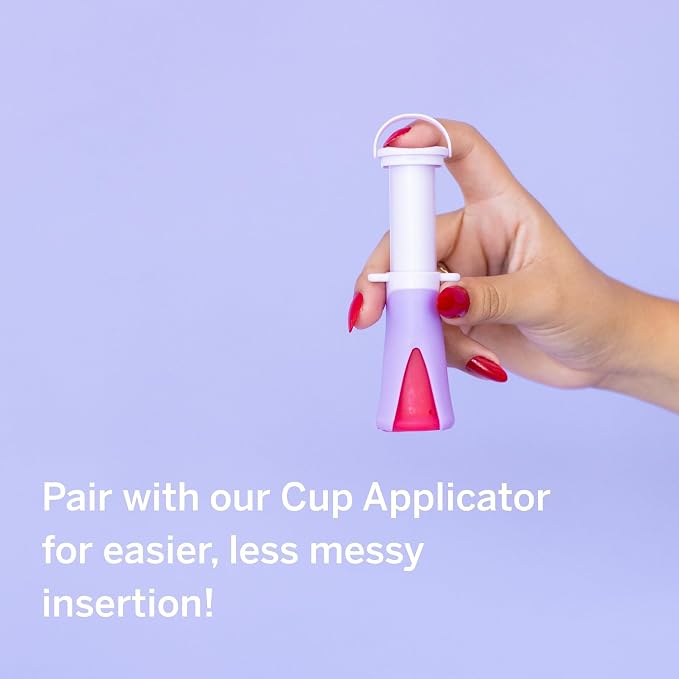 Pixie Soft Menstrual Cup - Ranked 1 for Most Comfortable Reusable Period Cup - Buy One We Give One - Includes Ebook Guide, Cleaning Wipes, Lube, & Storage Bag - Tampon and Pad Alternative