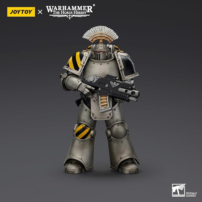 JOYTOY 1/18 Action Figures - Warhammer The Horus Heresy Iron Warriors MKlll Tactical Sergeant - 5‘’,Highly Posable Collectible Model Ages 15+
