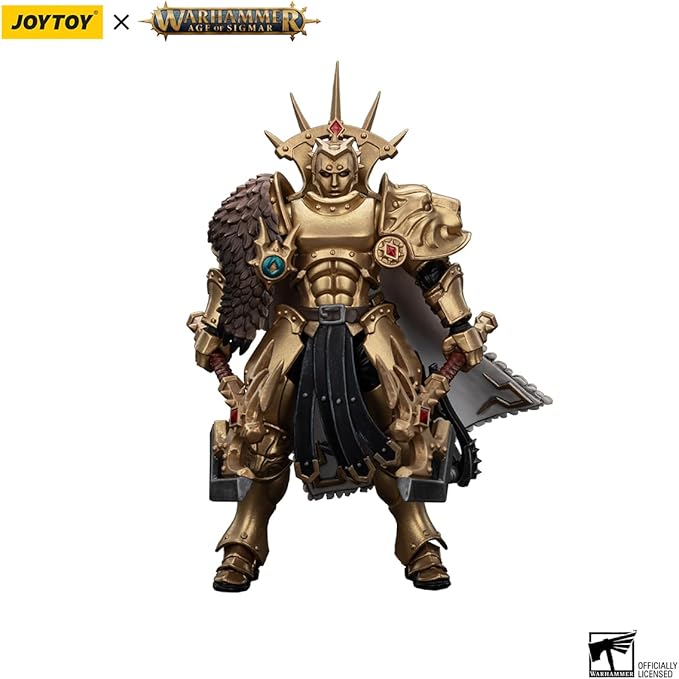 JOYTOY Warhammer 1/18 Action Figure Age of Sigmar Stormcast Eternals The Blacktalons Neave Blacktalon 4.9in Mecha Joy Toy Collection Model