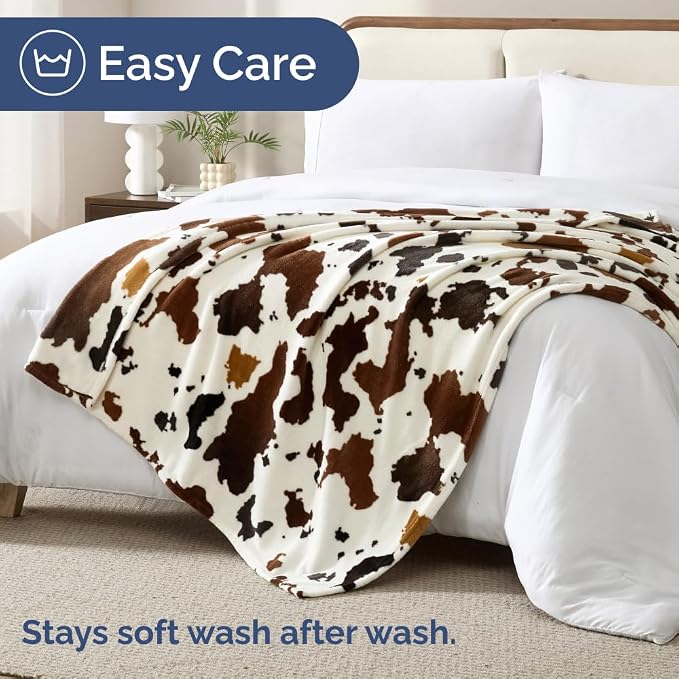 Ultra Soft Fleece Blanket - Flannel Fleece Luxury Blanket - Lightweight for Couch Bed Chair - Thick, Warm and Breathable - All Season Cozy Fuzzy, Anti-Static Microplush Bedding, Queen, Design 263