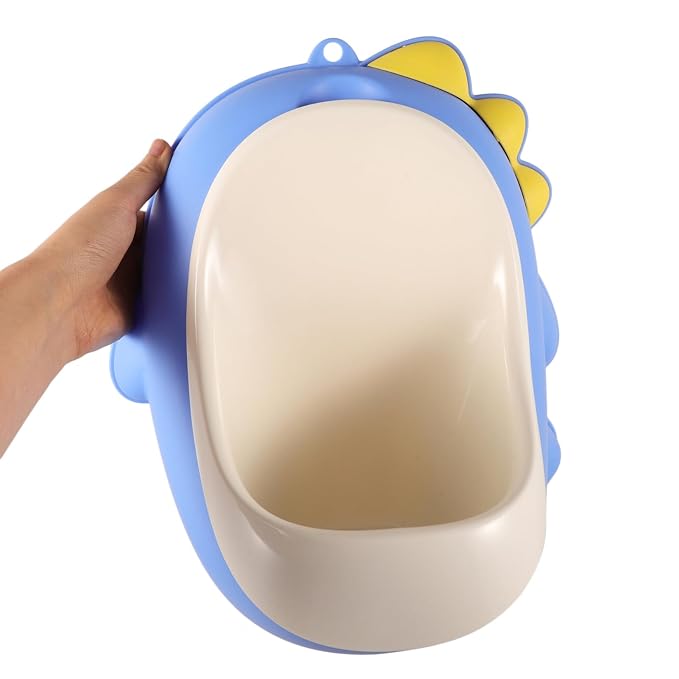 ibasenice Cartoon Dinosaur Training Urinal Wall-Mounted Boys Urinal for Potty Training Design Encourages Habits for Home Use and Travel