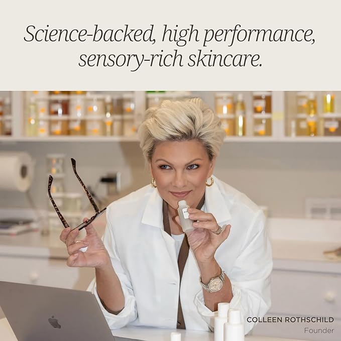 COLLEEN ROTHSCHILD Illuminating Tinted Eye Cream | Instant Brightening Effect | Nourishes & Targets Dark Circles | With Hyaluronic Acid, Caffeine, Pearlized Pigments & Peptides (0.5 fl oz)