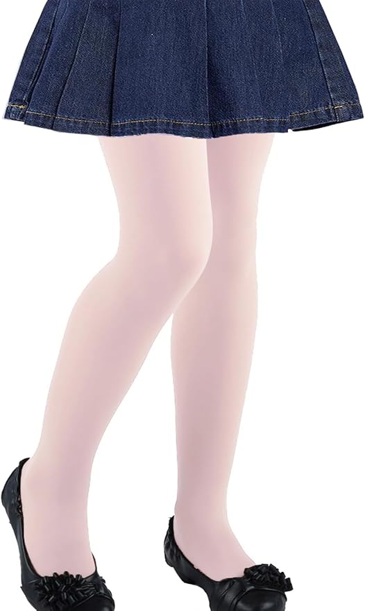 CHUNG Girls Footed Tights Light Weight Stretchy 60D Multi Candy Color Stage Play Costumes 2-12Y