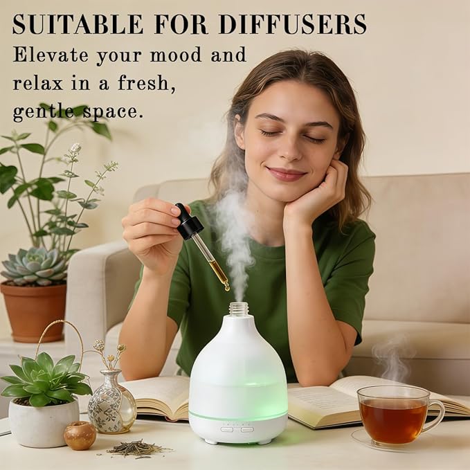 Cherry Blossom Essential Oil Cherry Blossom Oil for Aroma Diffuser,Humidifier,Home Fragrance,Cleaning,Body Care,Massage,Yoga,DIY Candle,DIY Soap CosmicVeil（Cherry Blossom，4 Fl Oz (Pack of 1)）