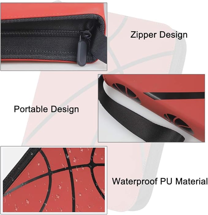 900 Pockets Basketball Card Binder Sleeves for Trading Cards, Carrying Case with Basketball Card Sleeves Album Holder Protectors for Football Baseball Sports Cards