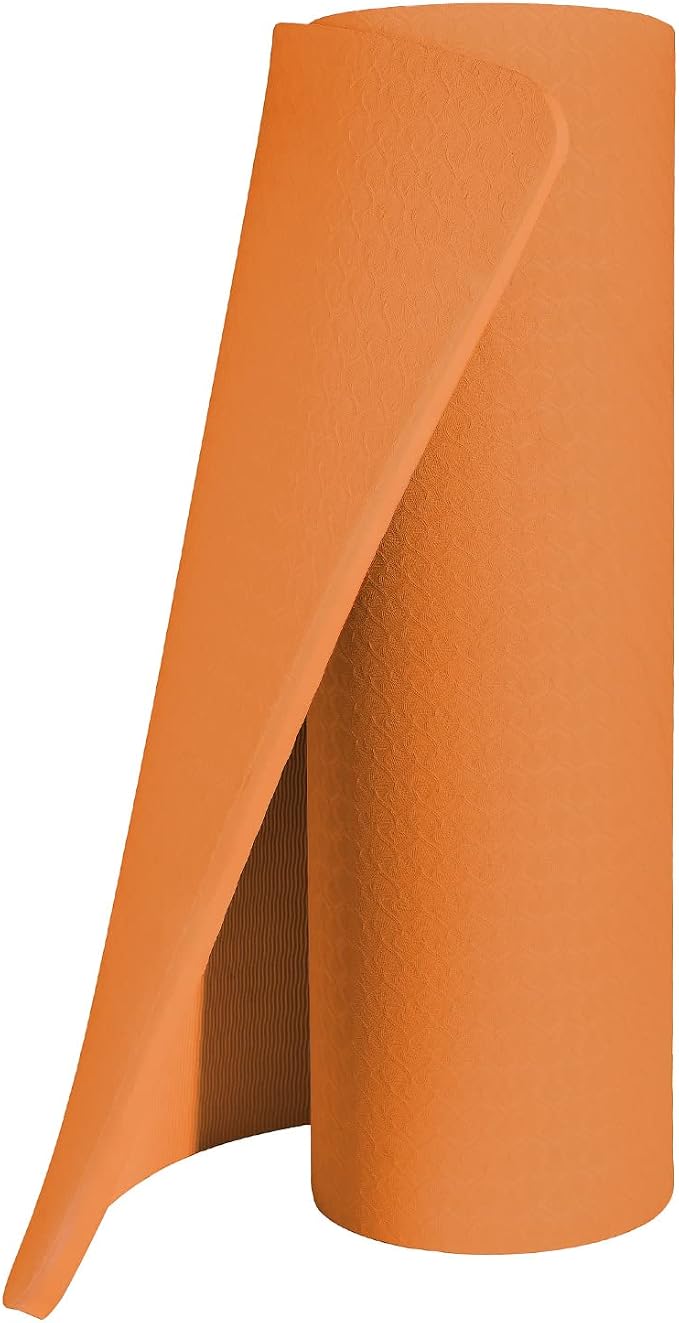 Hatha Yoga 4/5 inch TPE Yoga Mat Fitness & Exercise Mats Large Size 72"L x 32"W Non-Slip Anti-Tear For Women Men