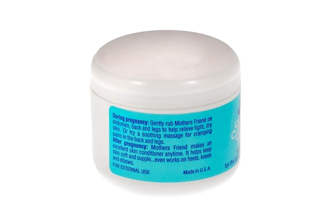 1 Pack of Mothers Friend Body and Skin Cream, for Stretched Tight and Dry Skin of Pregnancy