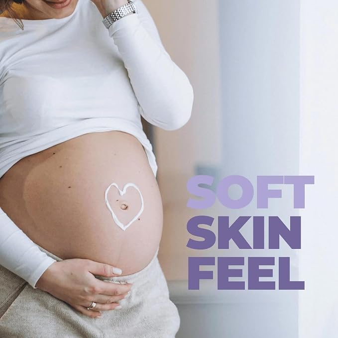 Baby Jolie Pregnancy Skincare Set – Stretch Mark Cream & Comfort Legs Lotion – Hydrating Belly & Leg Care for Expecting Moms