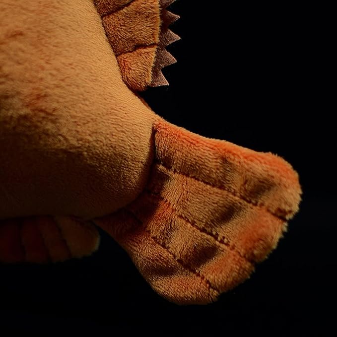 Simulation Anglerfish Stuffed Animals 10inch, Cute Soft Anglerfish Fish Plush Toy Children Room Decoration Pillows