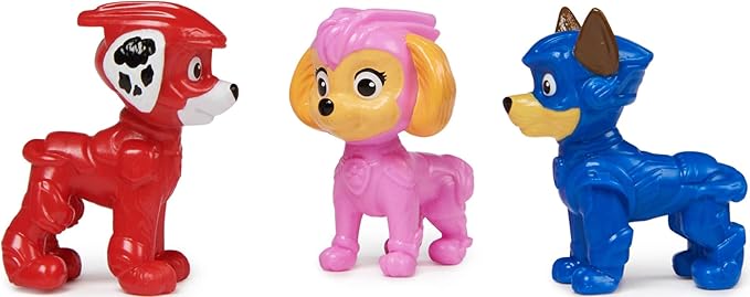Spin Master Paw Patrol The Movie 2 Small Set of 3 Figures Paws Skye Chase Marshall Puppies