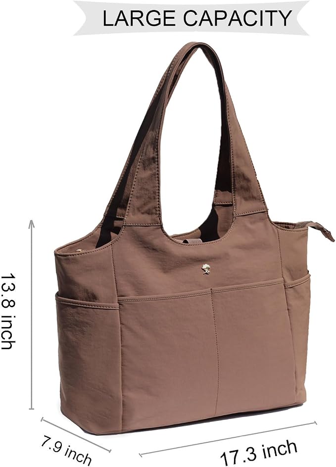 ESVAN Yoga Tote Bag Mat bag Women Shoulder Bags Carryall Tote for Travel Office Workout Gym Nurse Beach