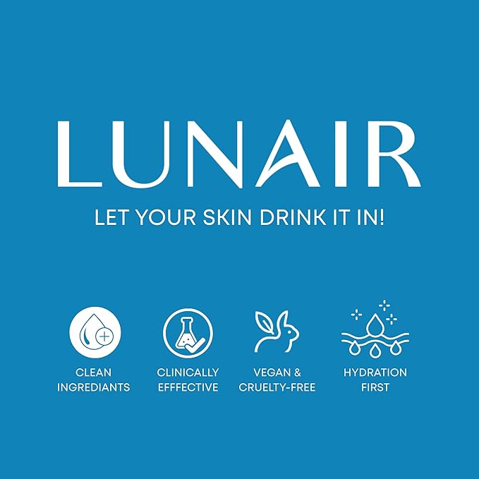 Lunair Coral & Hyaluronic Acid Hydrogel Eye Patch – Cooling Under Eye Masks for Puffiness, Dark Circles & Dehydration – Soothing Korean Skincare with Marine Coral Extract (60 Pairs)