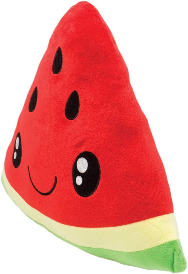 Scentco Smillows - Gourmet Scented Stuffed Plush Pillows (Watermelon) - Accent, Throw, Decorative Pillows - Kids Room Decor, Gift for Kids