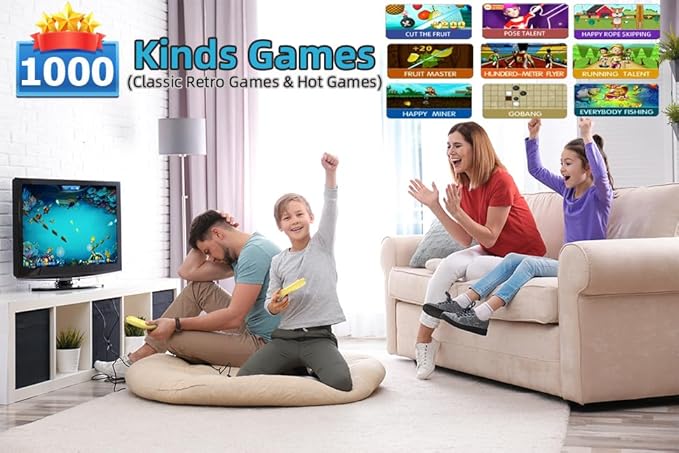 A Single-Person Dance mat with Camera, 64GB Card, 650 Songs, 1000 Games, 81 Music Videos. Luxurious Gift for Boys and Girls, Made of high-Grade Flannel. Suitable for TV use.