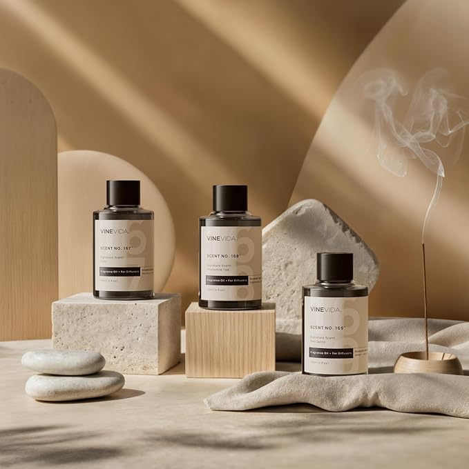VINEVIDA 128oz Hotel Fragrance Collection - Cold Air Diffuser - Scent No.1006, Inspired by Fairmont