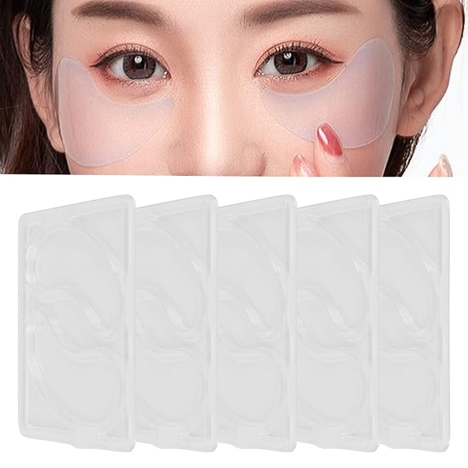 Eye Mask, 5Pcs Reusable Eye Mask Multifunctional Mask Patch Tray Plate Set Reusable Portable Eye Patches for Mask Machine