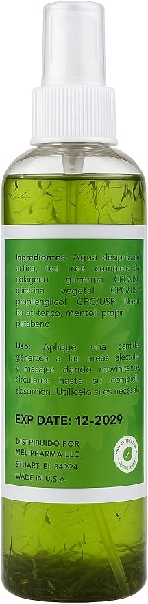 Arnica Massage Oil - 8 oz (236ML) - Aceite con Arnica - Moisturizing, Infused with Real Botanicals - Body Care Cosmetic Comfort Moisturize Moisturizer