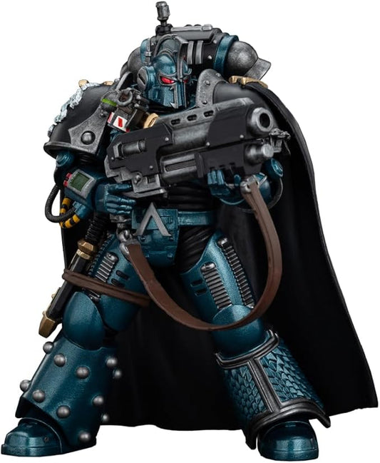 JOYTOY Warhammer The Horus Heresy 1/18 Action Figure-Alpha Legion Saboteur Consul-Collection Model Birthday Gifts